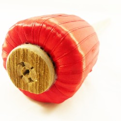 Mailloche de frappe coton rouge bol tibétain taille XL