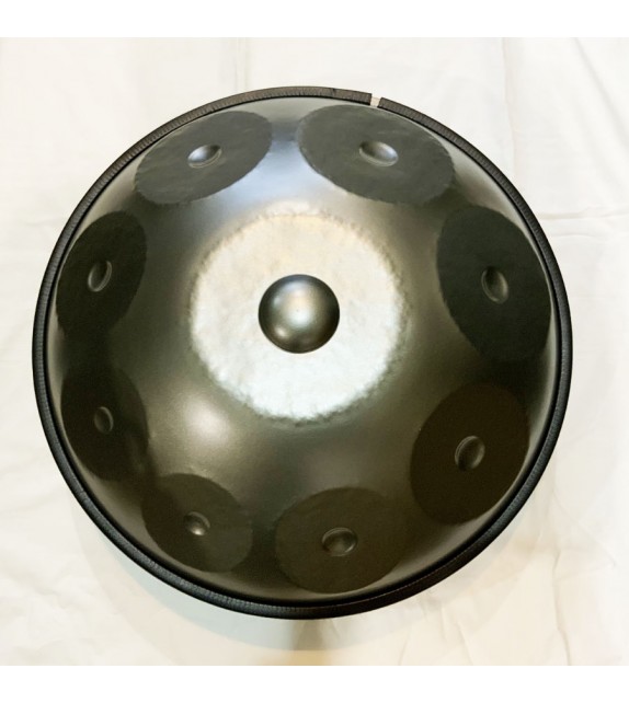 Handpan Gris 9 notes Ré Mineur Pentatonique Handpan Gris 9 notes Ré Mineur Pentatonique