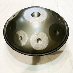 Handpan Gris 9 notes Ré Mineur Pentatonique
