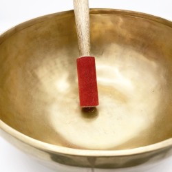 Bol Chantant Tibétain 1,6-1,7kg Note Mi Chakra Plexus