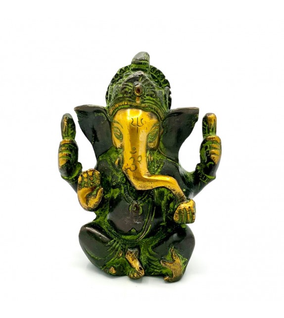 Statuette Ganesh (12,5cm) Bronze Antique