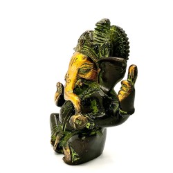 Statuette Ganesh (12,5cm) Bronze Antique