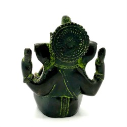 Statuette Ganesh (12,5cm) Bronze Antique