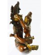 Couple Tantrique - Shakti (25cm) Mordoré