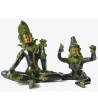 Couple Tantrique - Shakti (25cm) Bronze Noir