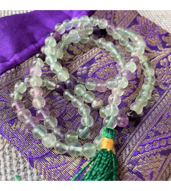 Mala Fluorite