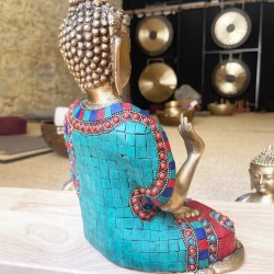 Statue Bouddha Abhaya Mudra (17 cm)