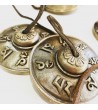 Cymbales Tibétaines Extra Qualité 7cm "Mantras" Cymbales Tibétaines Extra Qualité 7cm "Mantras"