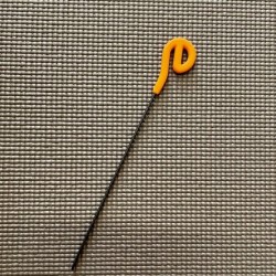Mailloche de friction Orange pour gong