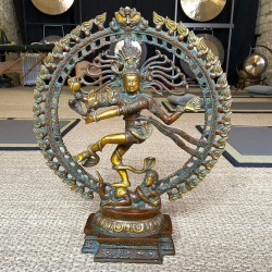 Statue Shiva Natarajav 52cm Mordoré