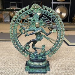 Statue Shiva Natarajav 52cm Bronze Antique