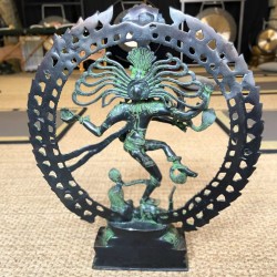 Statue Shiva Natarajav 52cm Bronze Antique