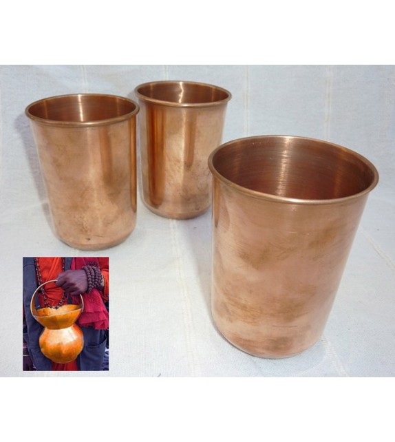 Verre ayurvédique en cuivre Verre ayurvédique en cuivre