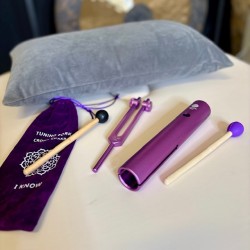 Kit Chakra Couronne Diapason + Wah-Wah Tube
