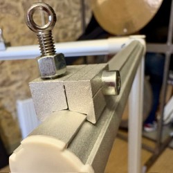 Support portant en alu pour Gong toutes tailles