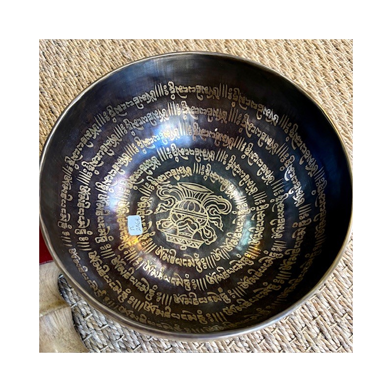 Bol Full Moon Gravé Conque Note Mi 1,2kg