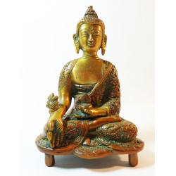 Statue Bouddha Médecine (15 cm)