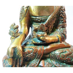 Statue Bouddha Médecine (15 cm)