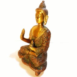 Statue Bouddha Abhaya Mudra (15 cm)