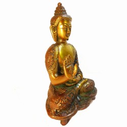 Statue Bouddha Abhaya Mudra (15 cm)