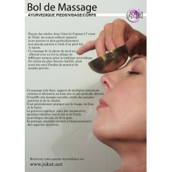 Bol de masssage Ayurvédique "visage et cou"