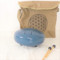 Tongue Drum Bleu Diamètre 30cm