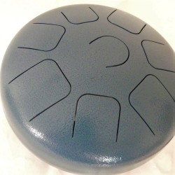 Tongue Drum Bleu Diamètre 30cm