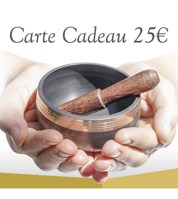 Carte cadeau 25 EUR