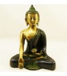 Statue Bouddha Shakyamuni Bronze Antique (17cm)