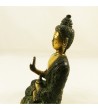 Statue Bouddha Abhaya Mudra Bronze Antique (15 cm)