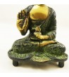 Statue Bouddha Abhaya Mudra Bronze Antique (15 cm)