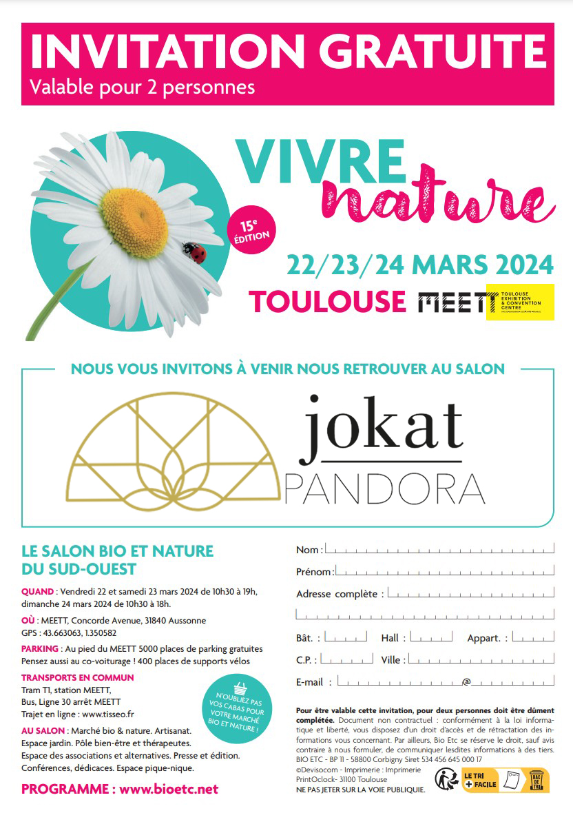 invitation salon vivre nature toulouse